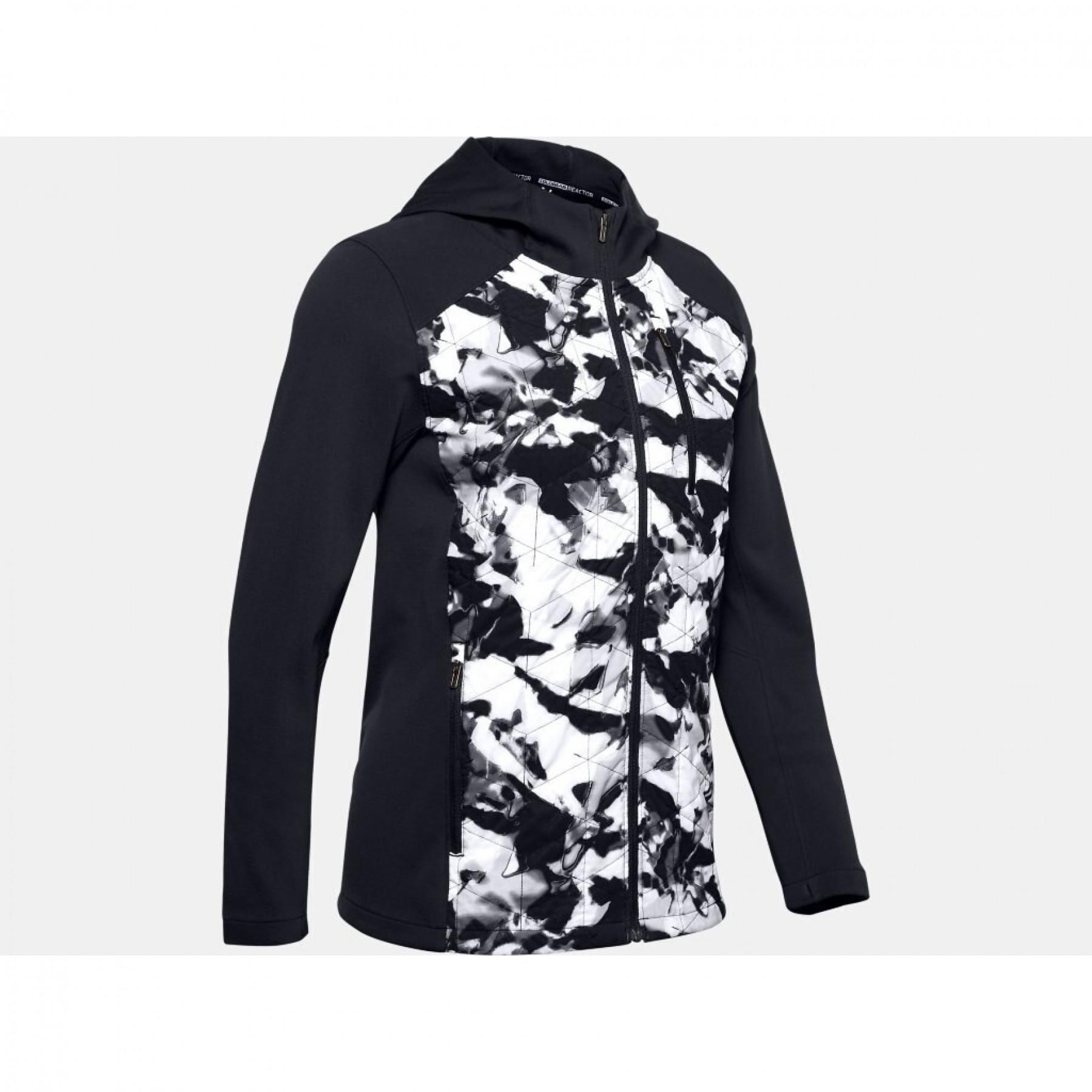 Women's jacket Under Armour ColdGear® Reactor Hybrid Lite Print