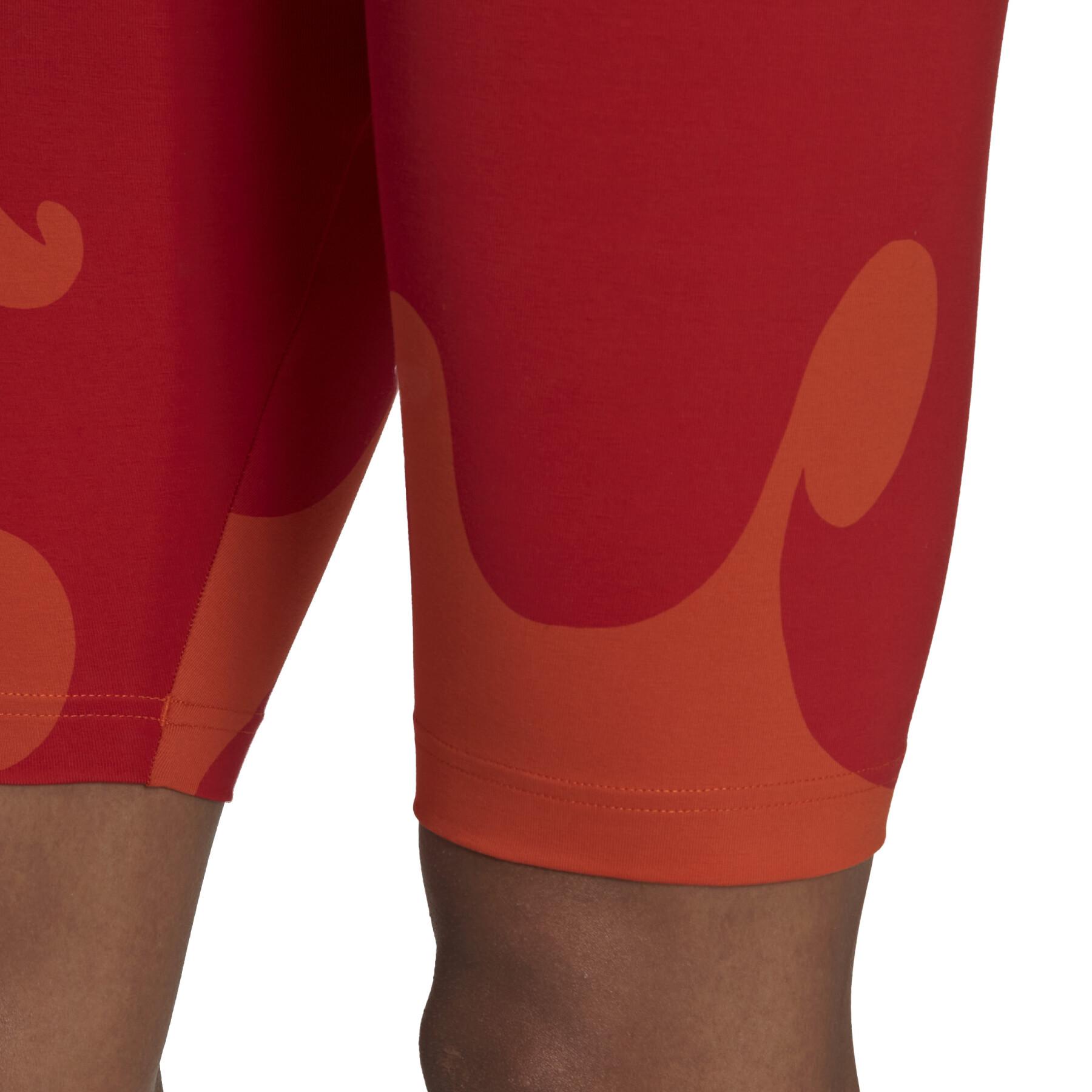 Women's ribbed shorts adidas Marimekko