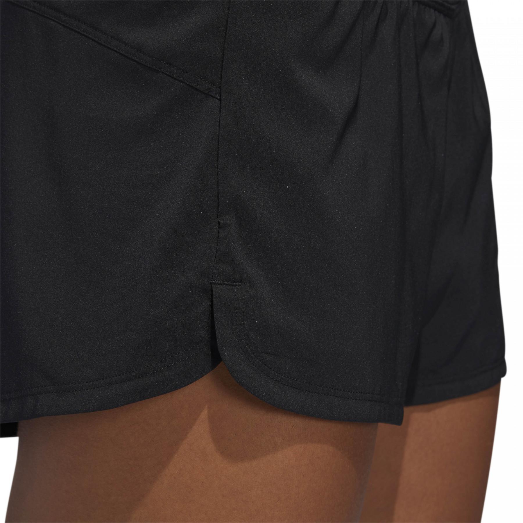 Women's shorts adidas en toile Deux-en-Un