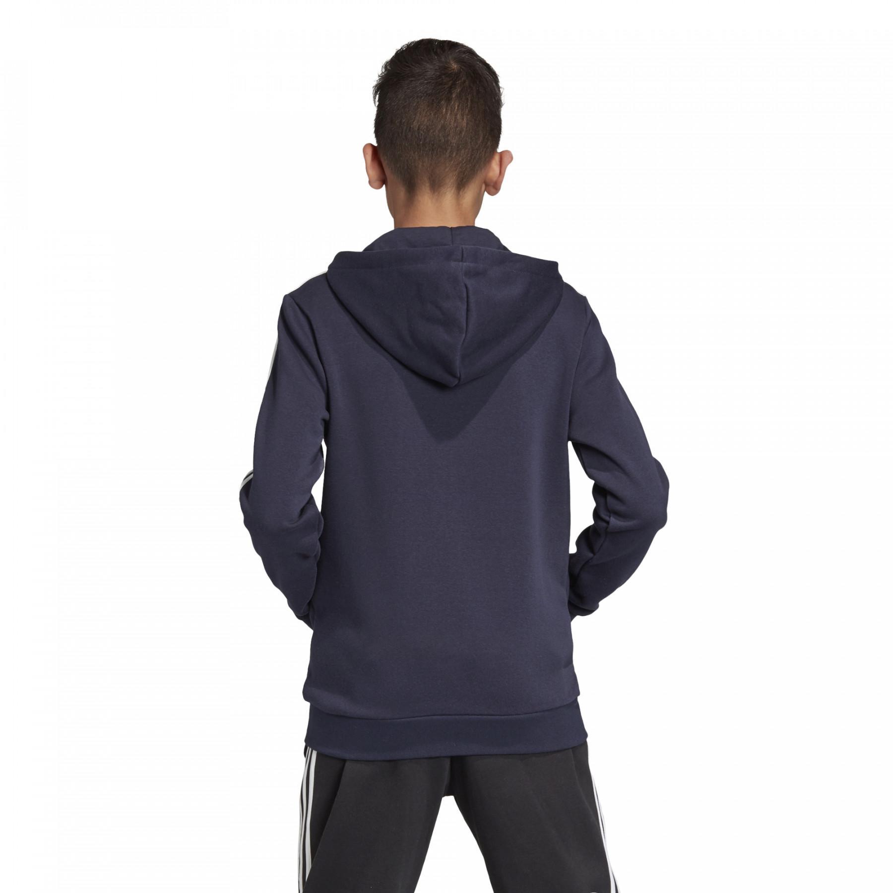 Child hoodie adidas à 3 bandes Essentials