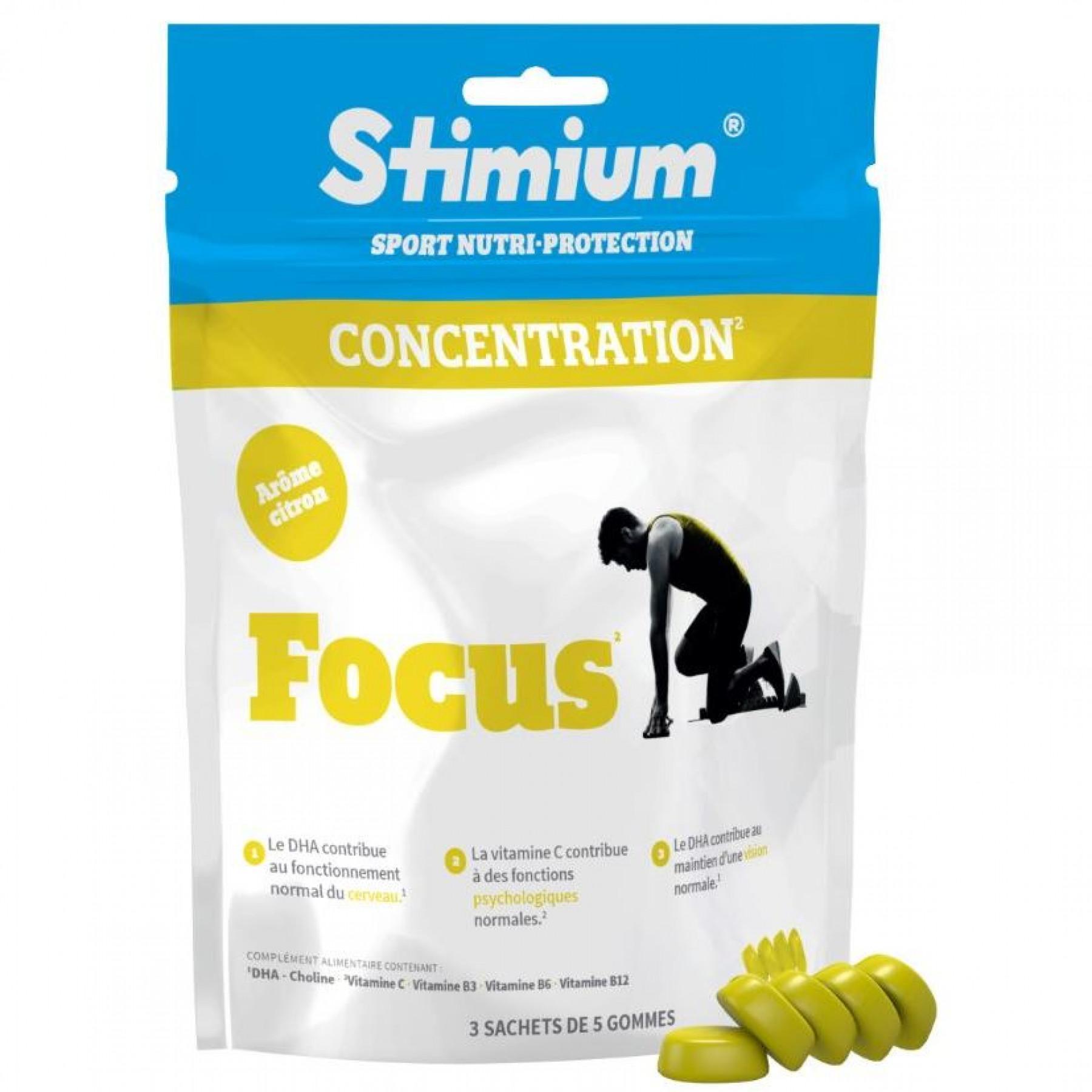 Chewing gum Stimium Focus citron