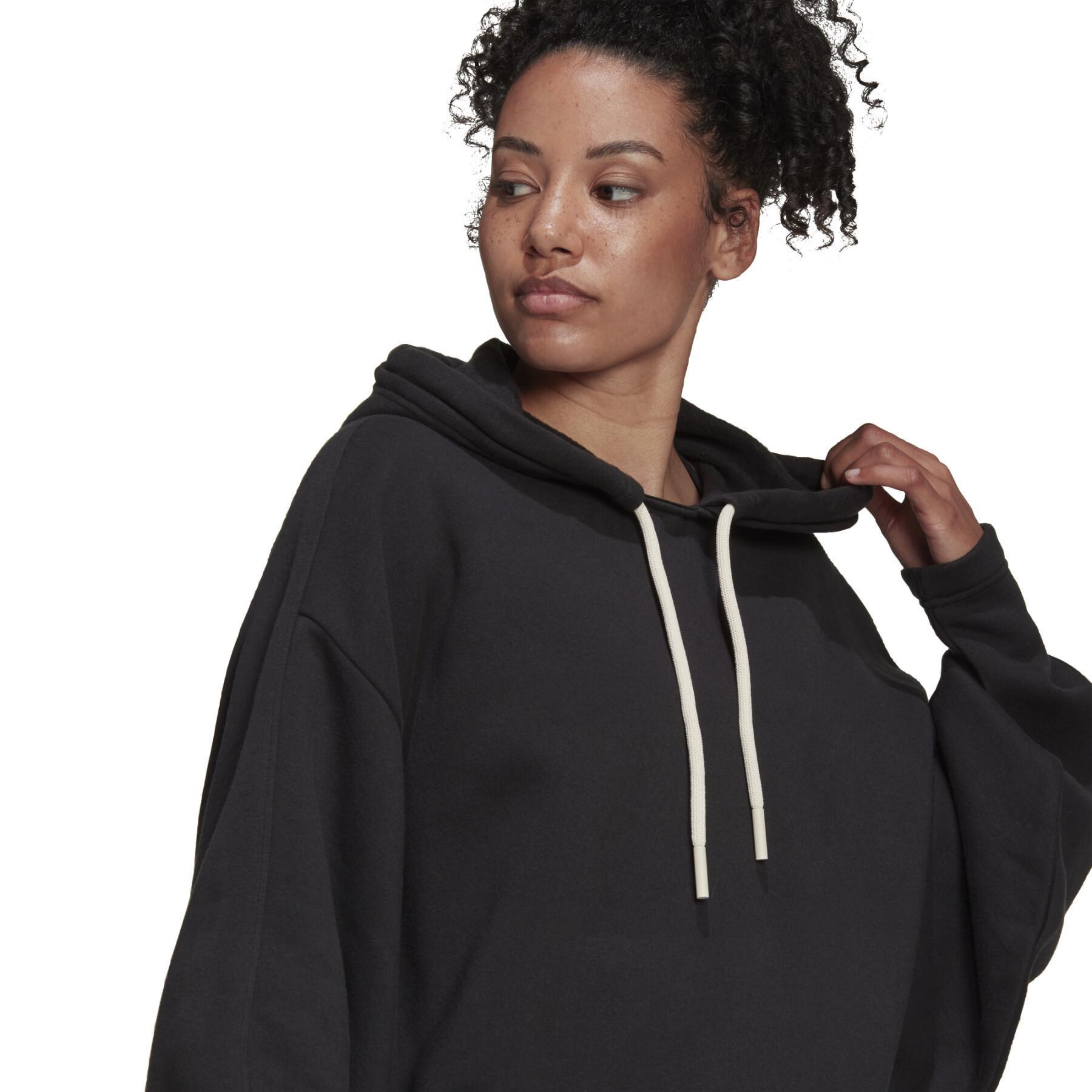 Women's full sleeve hoodie adidas Sportswear Studio Lounge