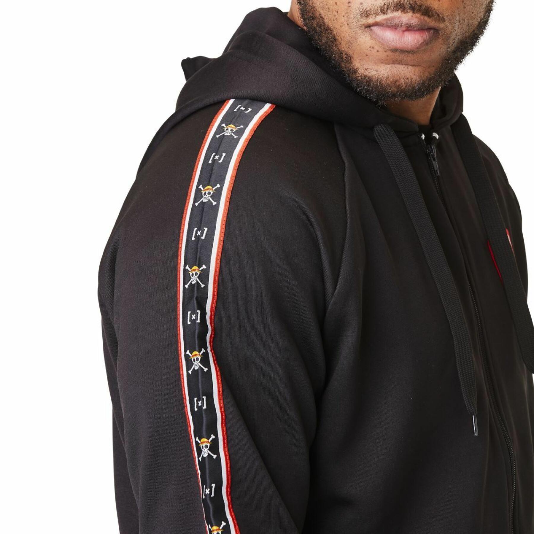 Hoodie with zip Capslab One Piece Luffy