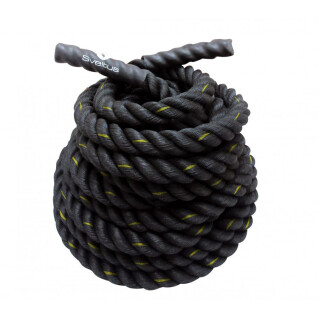 Battle rope Sveltus 26mm - 10m noire