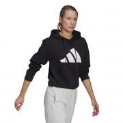 Women's hooded sweatshirt adidas Sportswear Relaxed Doubleknit