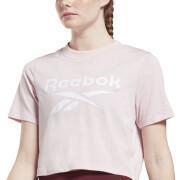 Women's T-shirt Reebok crop Identity